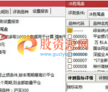 通达信【决胜尾盘】超短战法 捕捉当日交易尾声的微妙波动 副图排序/选股 源码